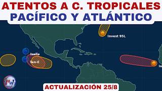 Atentos A Los Nuevos Ciclones En El Pacífico Y Atlántico En La Próxima Semana