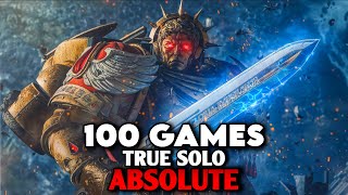 I Played 100 Games of True Solo Absolute in Space Marine 2...