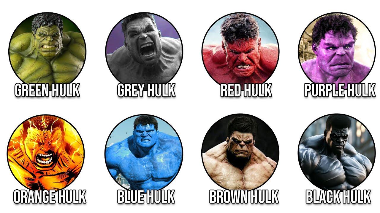 Every Hulk Color Explained (This One Is Basically Unkillable)
