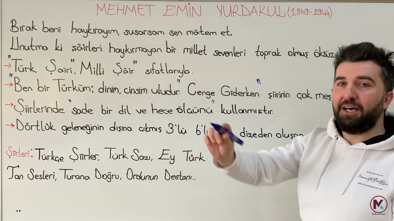 Edebiyatın Kamçısı I MİLLİ EDEBİYAT DÖNEMİ ŞAİRLERİ -ZİYA GÖKALP, MEHMET EMİN YURDAKUL...