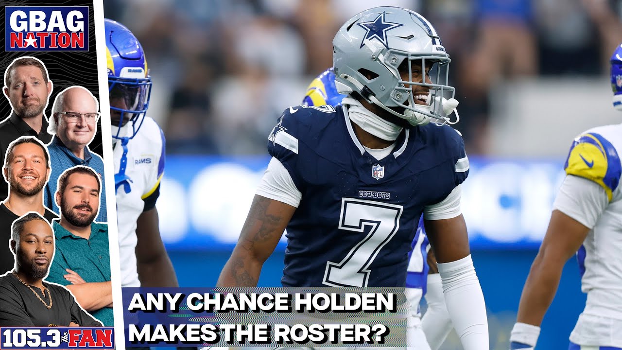 Cowboys 53-Man Roster Projections: Will Traeshon Holden Make The Team? | GBAG Nation