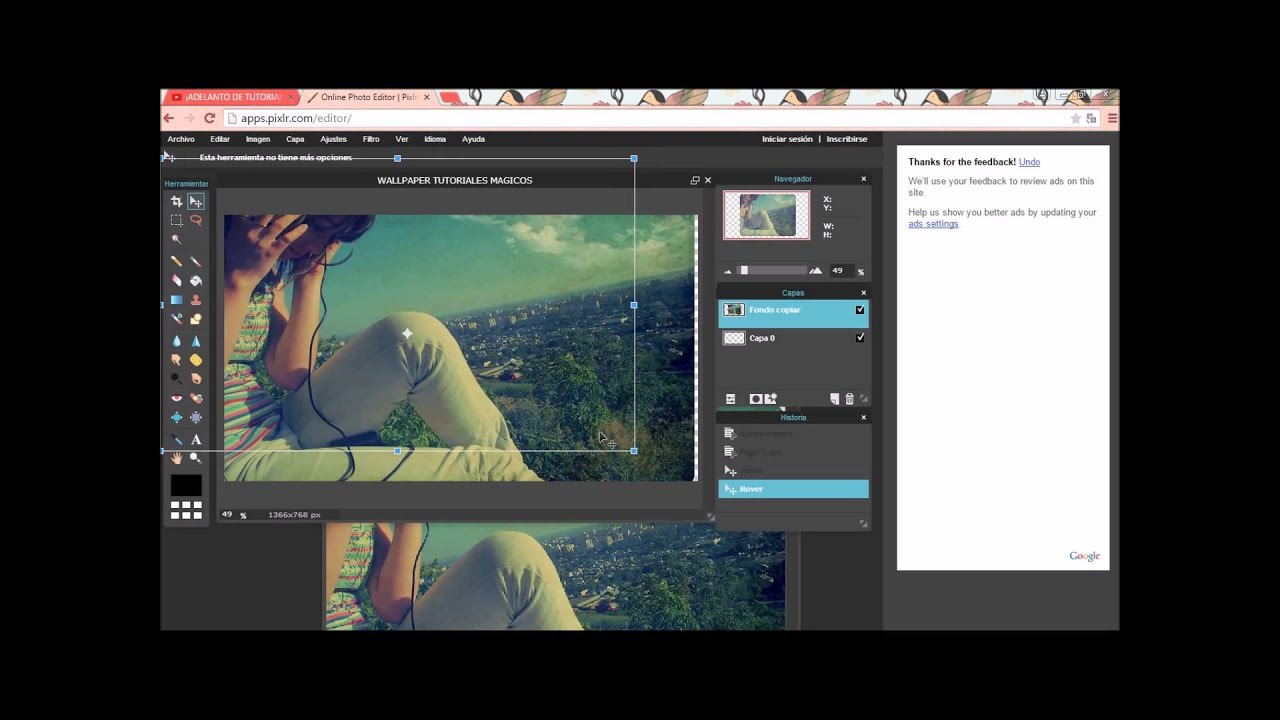 Como hacer un Wallpaper♡ Facil y Rápido♡ YouTube