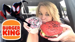 Burger King Spider-Verse Whopper and Sundae Review