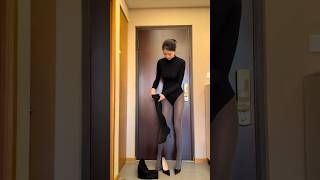 So, boots or high heels? You decide. #pantyhose #tights #stockings #nylon #legwear