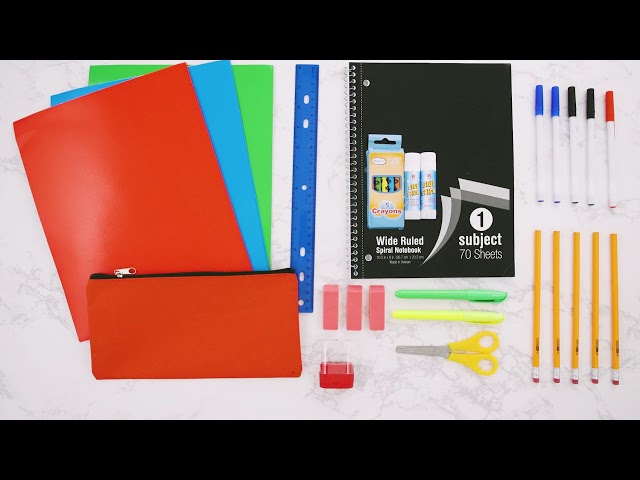 Trailmaker 30-Piece School Supply Kit