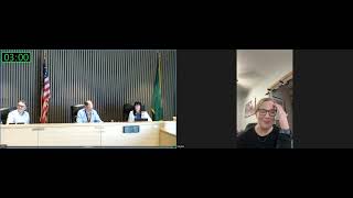 01 21 2025 Klickitat County Board of County Commissioners Zoom Meeting