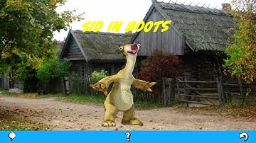 Sid in boots poster