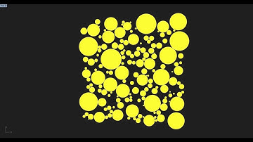 Python Scripting in Rhino Grasshopper  - Circle Packing
