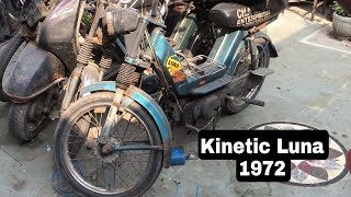 Celebrity Kinetic Luna Moped model 1972  50cc 2 Stroke engine Wealth