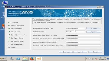 Huawei iManager U2000 R006 NMS Server setup in Windows 2008 Server