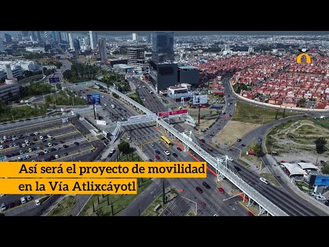 Así será el proyecto de movilidad en la Vía Atlixcáyotl