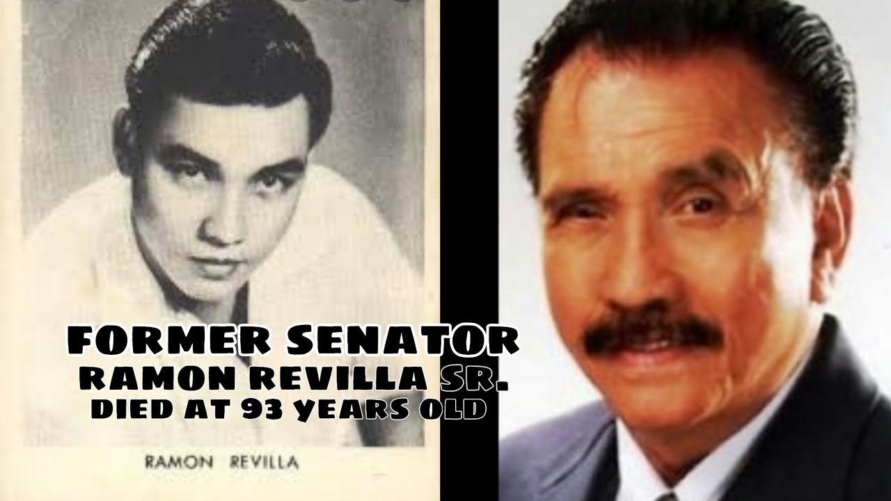 Former Senator Ramon Revilla Sr. died at age of 93 YouTube