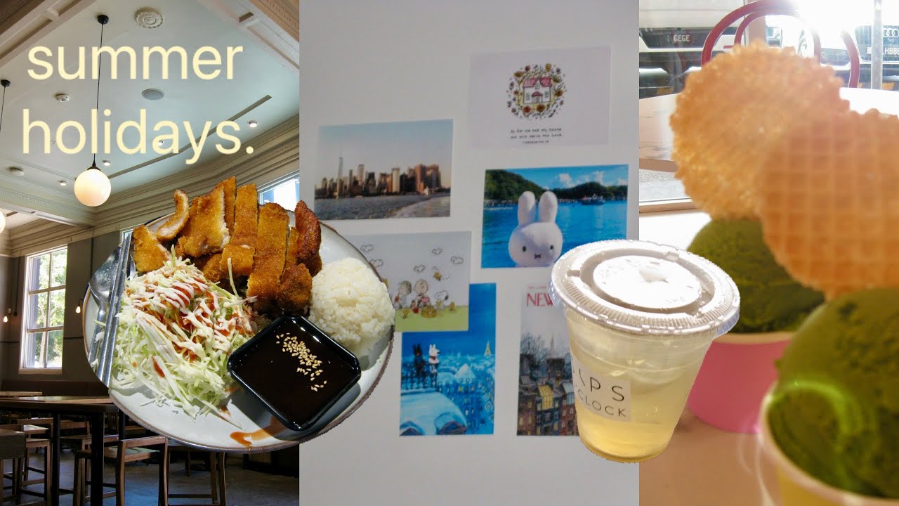 🍋🫧 summer break vlog: good eats, nte and memories