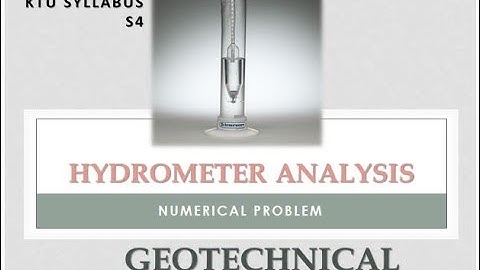 Geotechnical Engineering I-KTU Syllabus-Module 2- Numerical Problems-Stoke