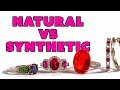 Identifying NATURAL vs LAB Created Stones