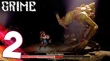 #2 GRIME Unformed Desert & Lithic, ROCKGIANT BOSS FIGHT (No Commentary)