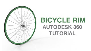 Celebrity Bike Wheel Tutorial in Autodesk Fusion 360! Modeling for Absolute Beginners Wealth