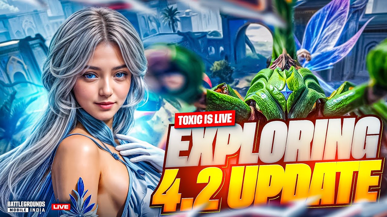 BGMI NEW 4.2 UPDATE RUSH GAMEPLAY 