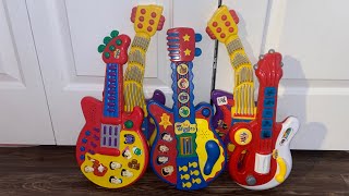 The Wiggles Guitar Toy Collection