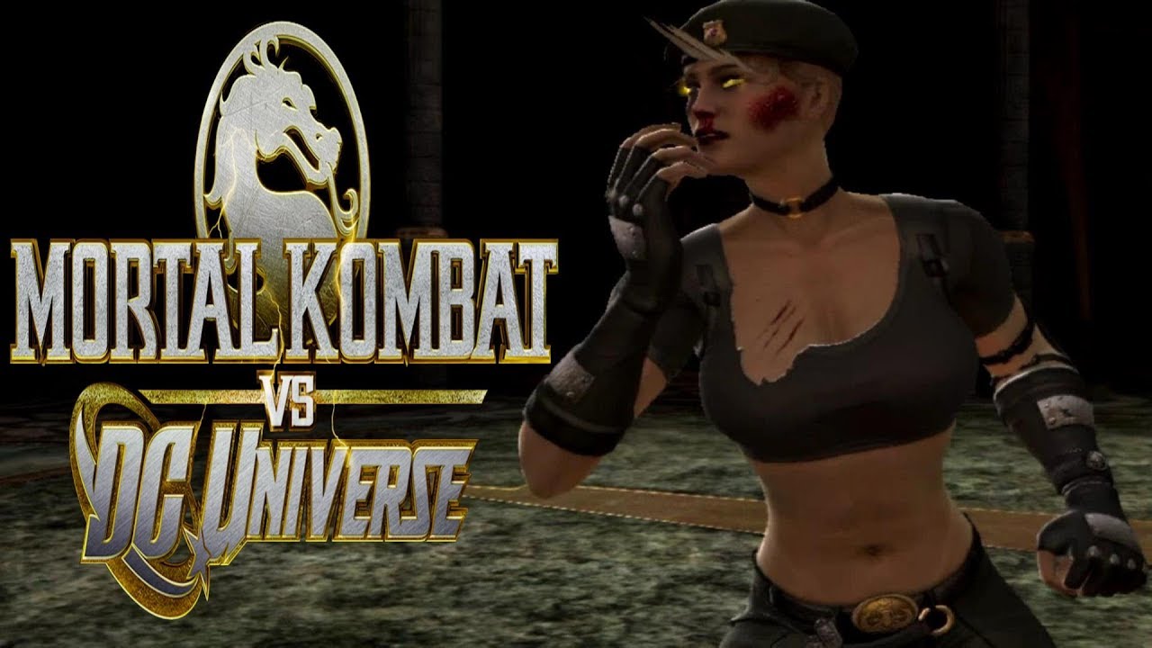 Mortal Kombat Vs DC Universe - Sonya Blade Playthrough - Very Hard (MK Universe)
