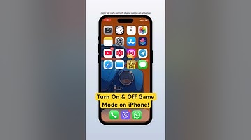 How to Turn On & Off Game Mode on iPhone! #shorts #iphone