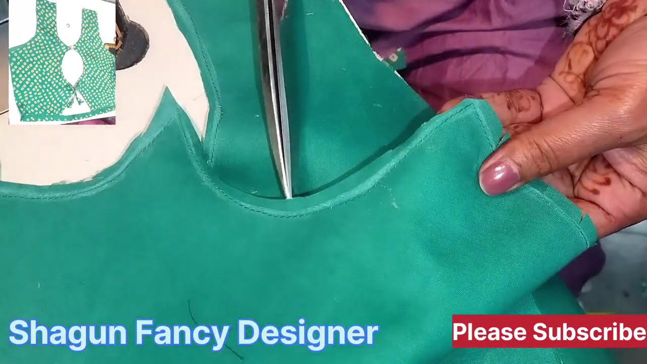 Back Neck Design#fashion#sewing#new 