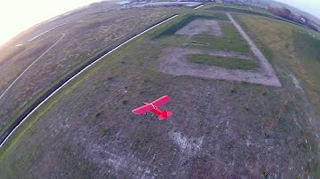 Flitetest Simple Cub flight