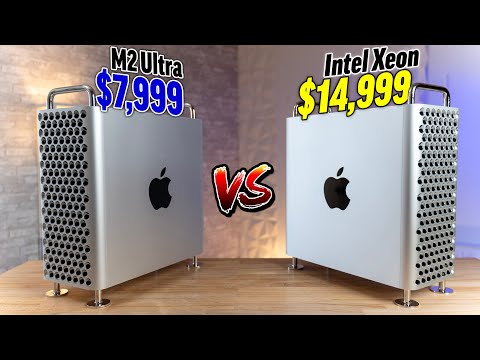 M2 Ultra vs Intel Mac Pro - I CAN'T Believe Apple did THIS!
