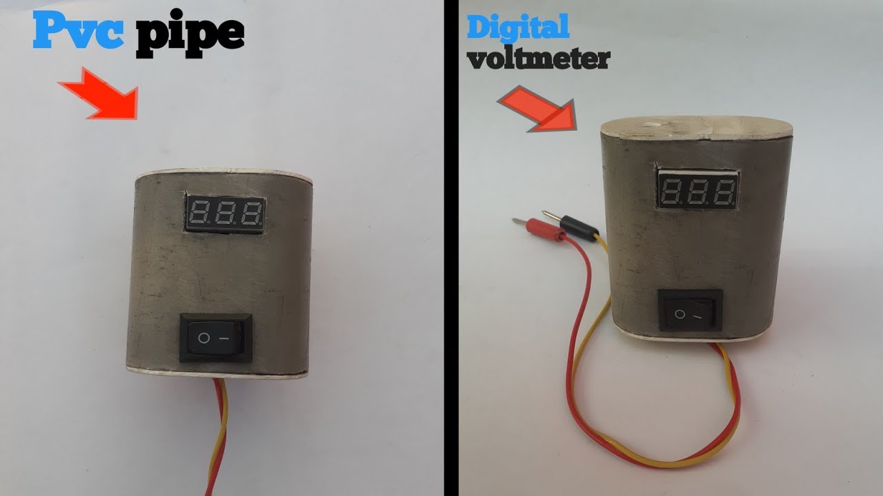 How to make Battery voltage Tester at home //Digital Voltmetre //By Technical bangla bd