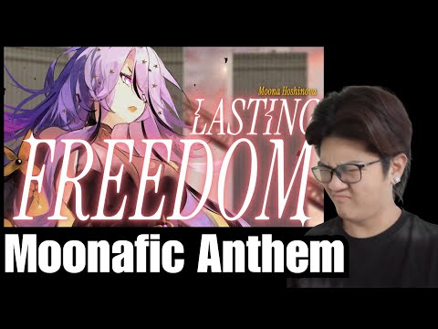 【Original Song】Lasting Freedom【Moona Hoshinova】REACTION!!!!!!