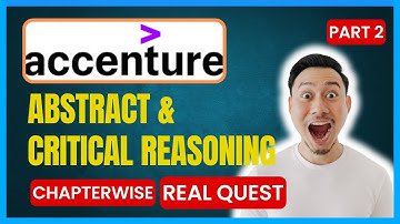 #2 Abstract Reasoning : Accenture cognitive assessment test 2025