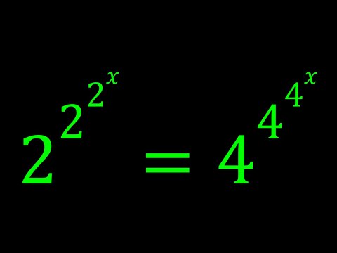 How To Solve A Homemade Exponential Equation