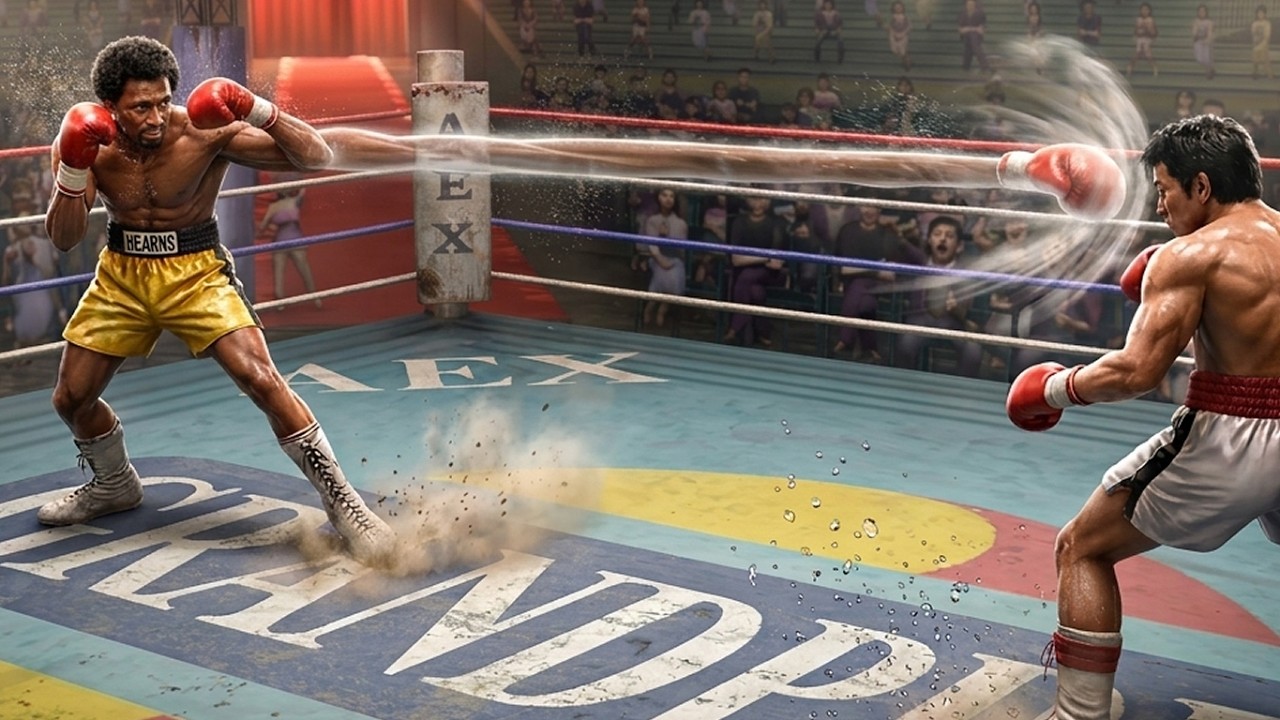 トーマス・ハーンズ vs シュガー・レイ・レナード【Thomas Hearns vs