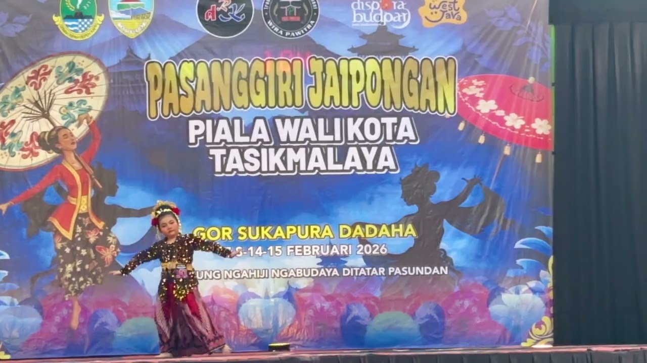 Pasanggiri Jaipongan , Piala Wali Kota Tasikmalaya || adara Khansana || Sanggar Tari Dewa Motekar