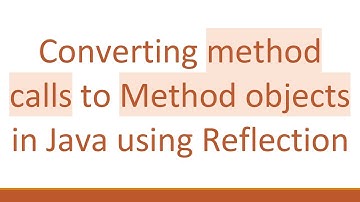 Converting method calls to Method objects in Java using Reflection