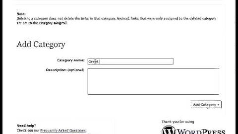 WordPress Tutorial - Make Menus of Links Using the Blogroll 000WebHost FREE web hosting