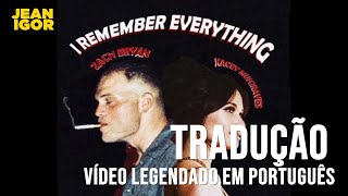 Zach Bryan - I Remember Everything (Tradução) [feat. Kacey Musgraves] | Áudio Oficial