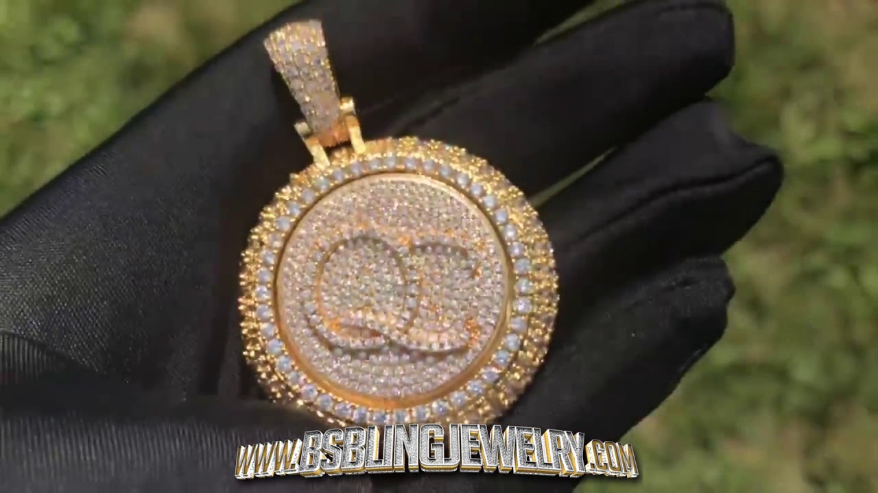 QC Pendant by BIG SAMY BLING JEWELRY
