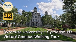 【4K60】 Syracuse University, Virtual Campus Tour