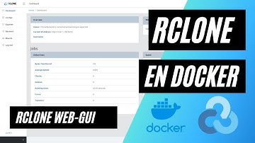 RCLONE con Web-GUI en Docker | Cómo configurar Rclone paso a paso en Docker con GDrive y OneDrive☁️