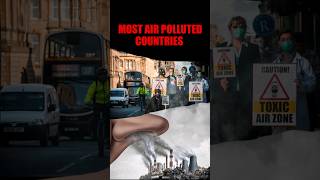 Top 10 Most Air Polluted Countries In The World ? shorts I Top 10 Countries I FactsRank