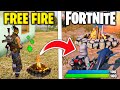 6 COISAS QUE O FREE FIRE COPIOU DO FORTNITE!