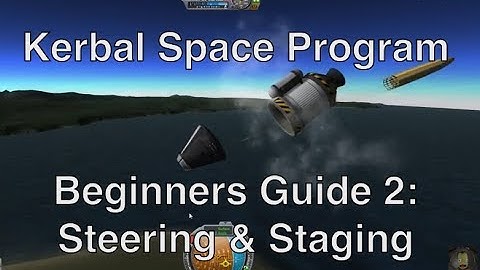 Kerbal Space Program 0.23 - Tutorial For Beginners 2 - Steering & First Space Mission
