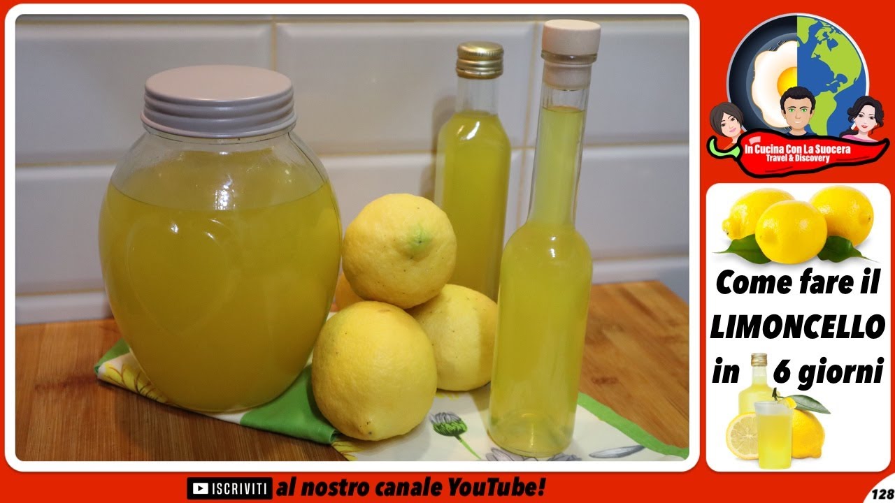 come si fa il limoncello
