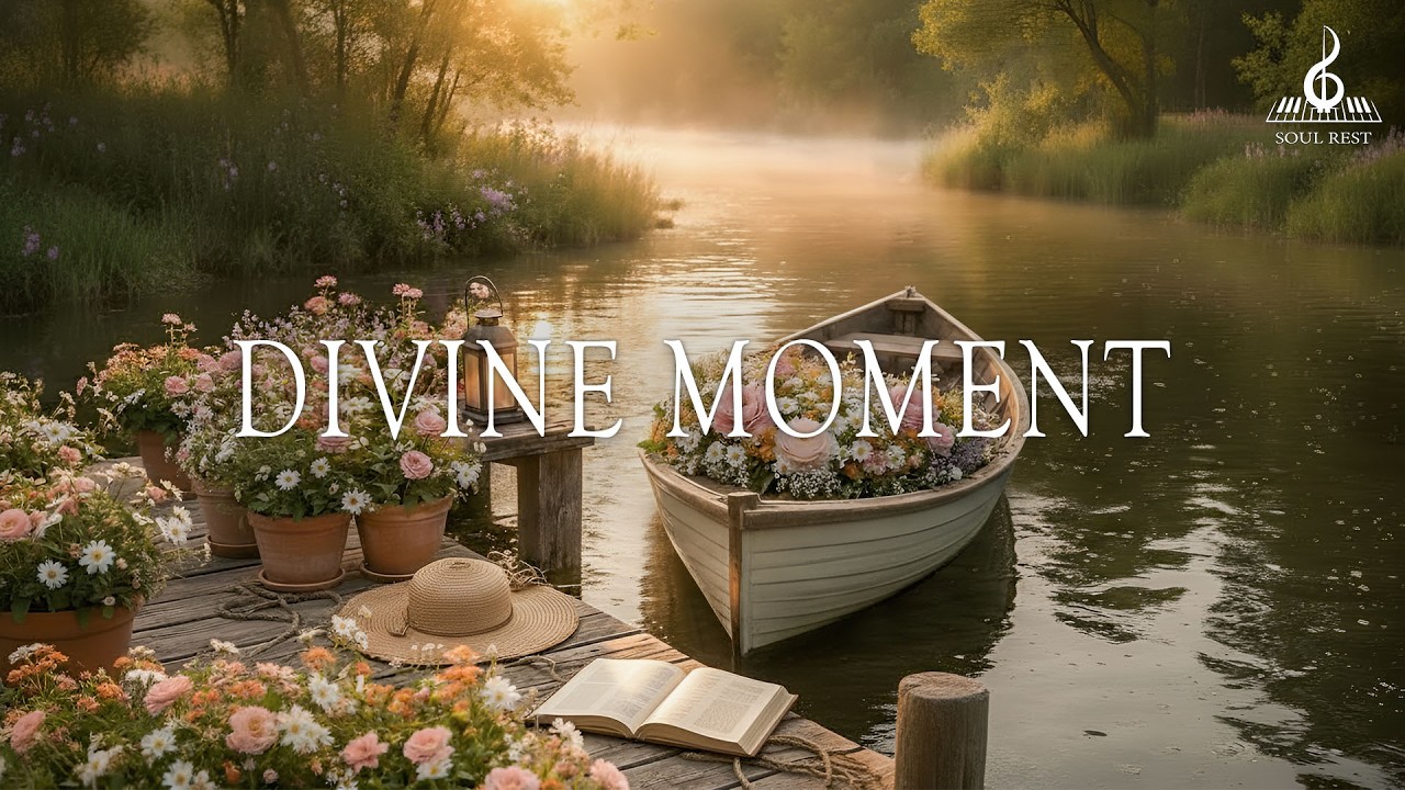 DIVINE MOMENT : Soaking Worship Music for Healing Prayer & Holy Spirit Flow ~ Relaxing Instrumental