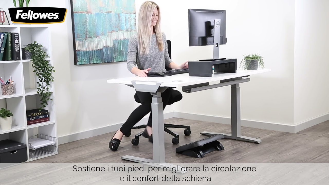 Fellowes presenta il Poggiapiedi Standard 