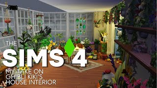 SIMS 4: KIKI'S DELIVERY SERVICE INTERIOR HOUSE IDEA