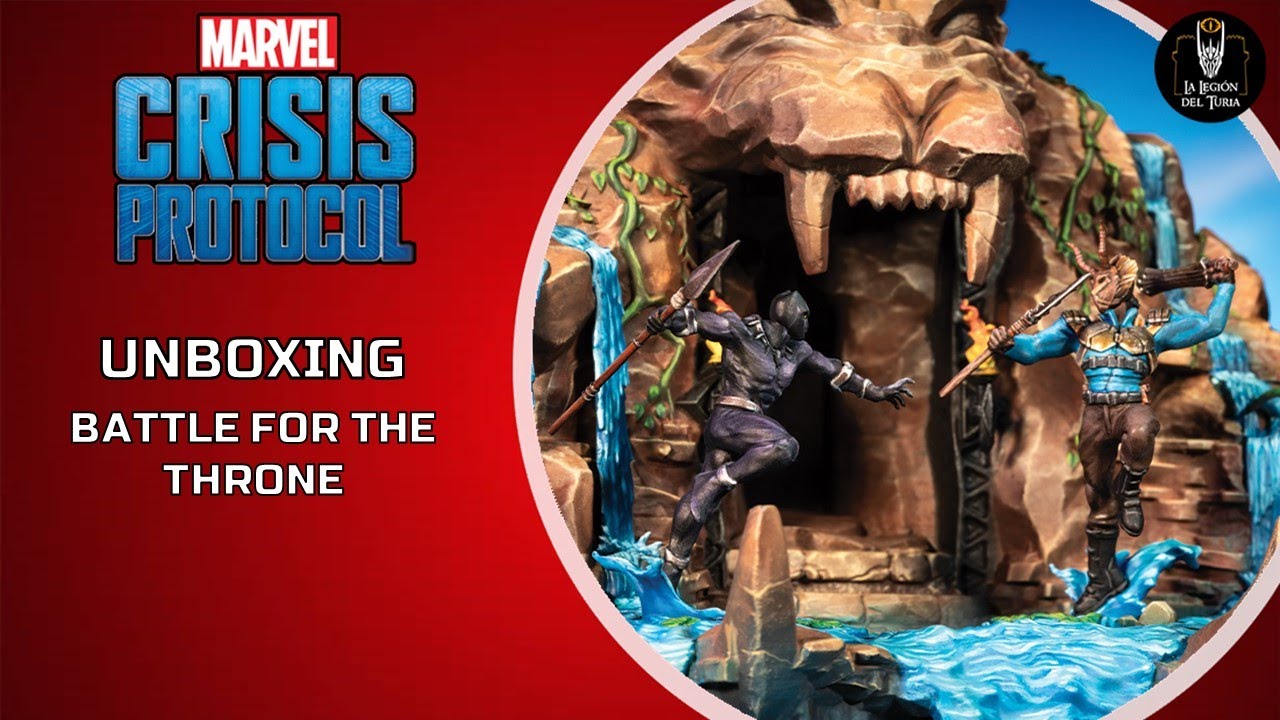 MARVEL Crisis Protocol Unboxing Battle for the Throne