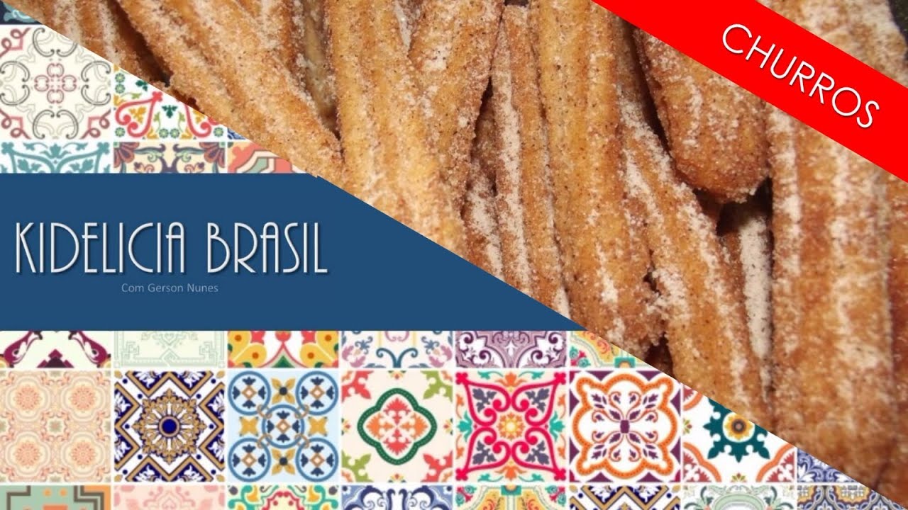 CHURROS CASEIROS RECEITA DE FAMÍLIA