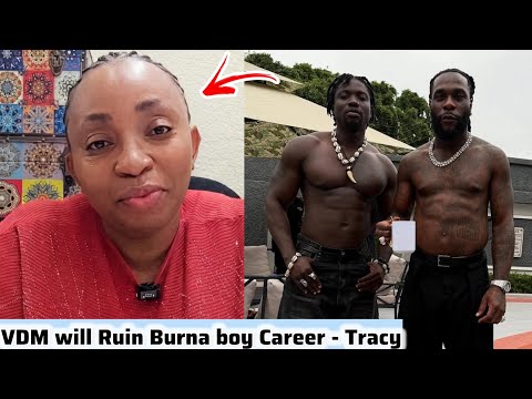 Verydarkman will Destroy Burna boy Career : Tracy Ohiri Beg Burna Mother to End the Relationship